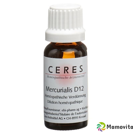 Ceres Mercurialis D 12 Dilution 20ml buy online