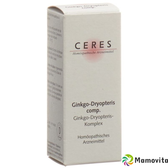 Ceres Ginkgo Dryopteris Comp Tropfen 20ml buy online