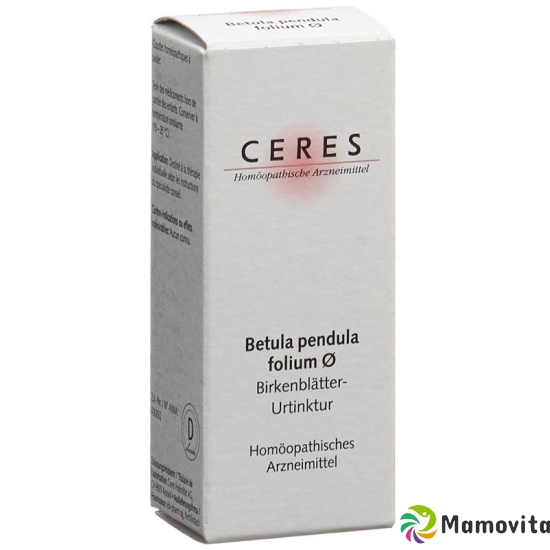 Ceres Betula Folium Urtinkt 20ml buy online