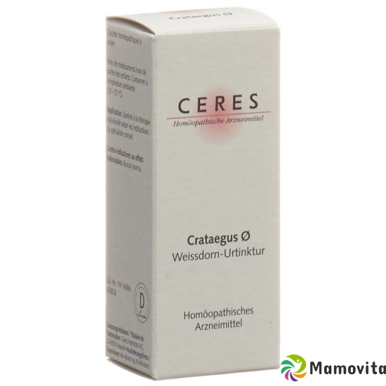 Ceres Crataegus Urtinktur 20ml buy online