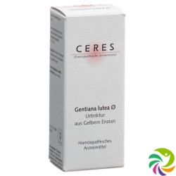 Ceres Gentiana Lutea Urtinkt 20ml