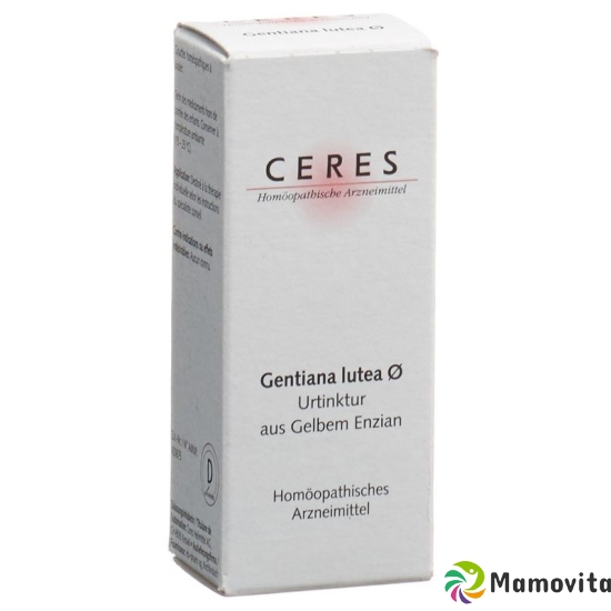 Ceres Gentiana Lutea Urtinkt 20ml buy online