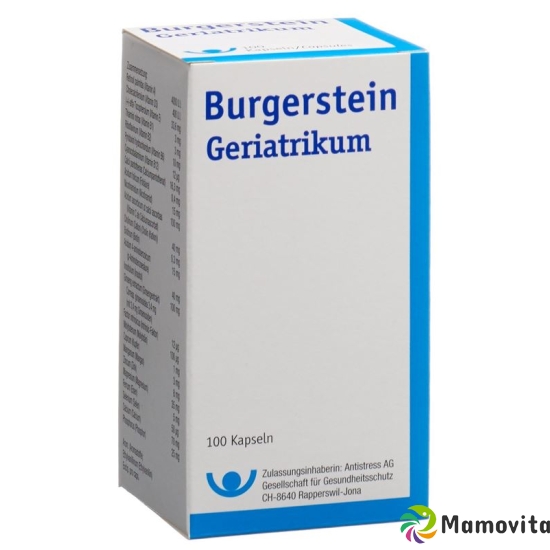 Burgerstein Geriatric 100 capsules buy online