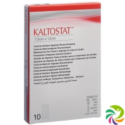 Kaltostat Kompressen 7.5x12cm Steril 10 Stück