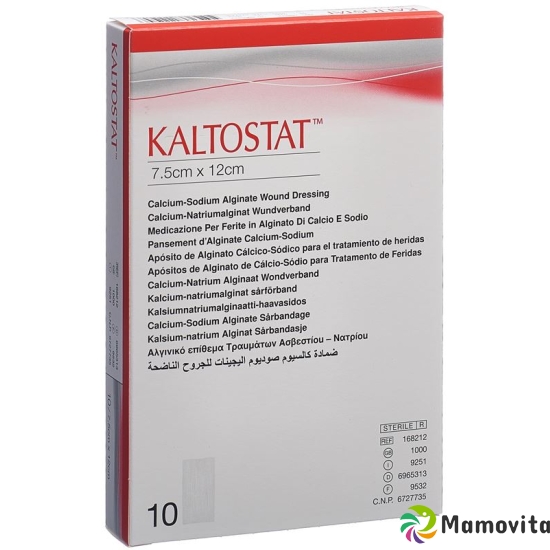 Kaltostat Kompressen 7.5x12cm Steril 10 Stück buy online