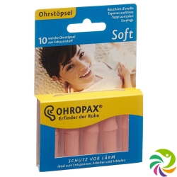 Ohropax Soft Foam plug 10 pieces