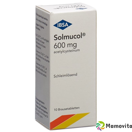 Solmucol 600mg 10 Brausetabletten buy online