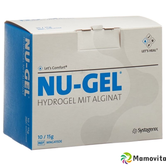 Nu Gel Hydrogel mit Alginat 10x 15g buy online