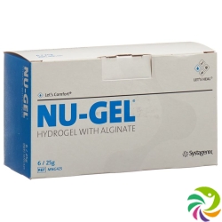 Nu Gel Hydrogel mit Alginat 6x 25g