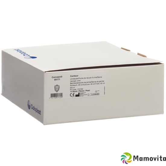 Conveen Contour Mehrkammerbeutel Steril 600ml 45cm 10 Stück buy online