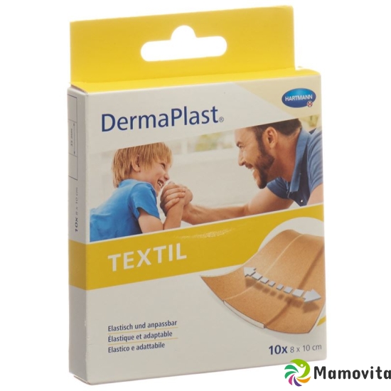 Dermaplast Textil 8cmx10cm 10 Plasters buy online