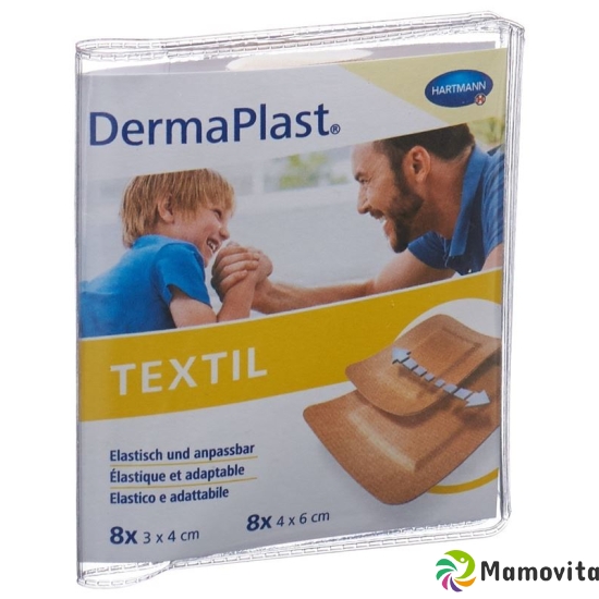 Dermaplast Textil Centro Strips Skin-Coloured 16 Pieces buy online