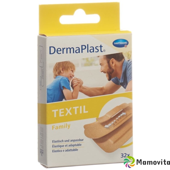 Dermaplast Textil Family Strip 3 Sizes 32 Pieces buy online