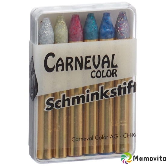 Carneval Color Fettschminkstifte Glimmernd 6 Stück buy online