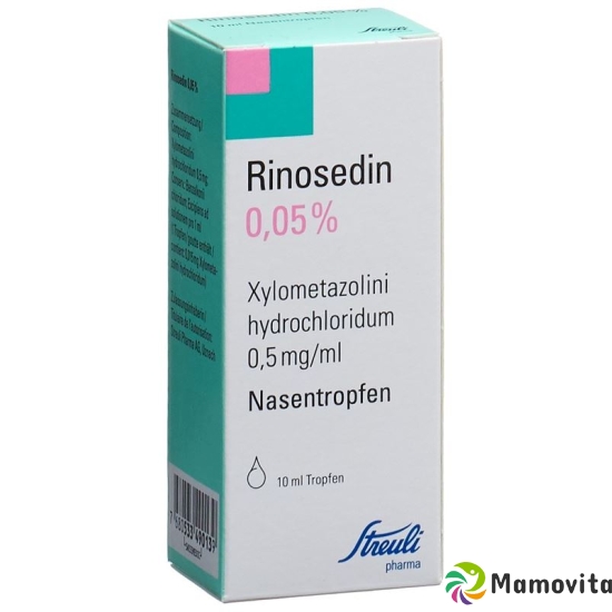 Rinosedin Nasentropfen 0.05% 10ml buy online