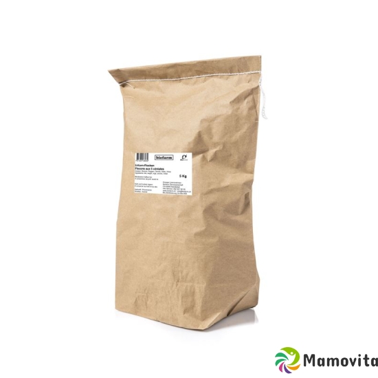 Biofarm 5 Korn Flocken Knospe Sack 5kg buy online