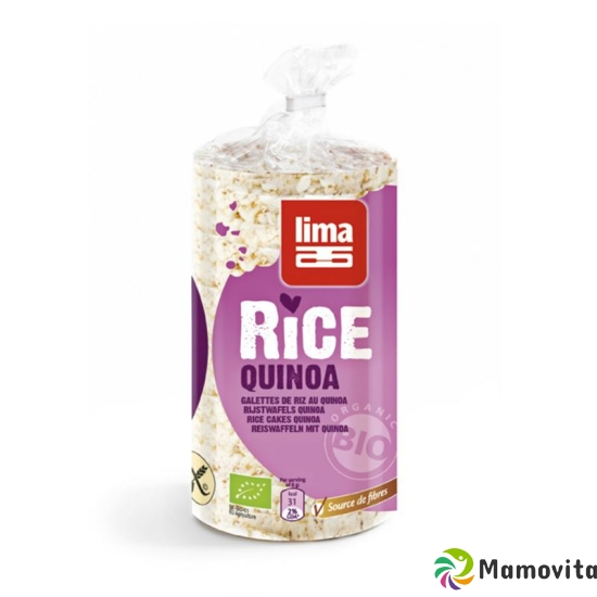 Lima Reiswaffeln M Quinoa 100g buy online