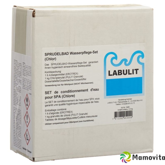 Labulit Sprudelbad Wasserpflege-Set Chlor 2kg buy online