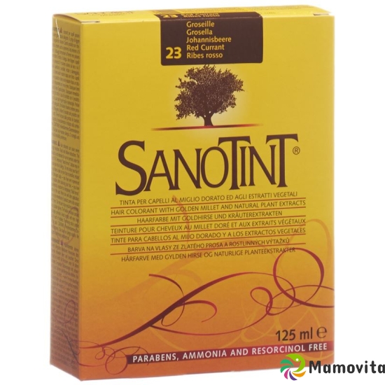 Sanotint Hair color 23 red currant buy online