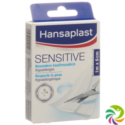 Hansaplast Sensitive Schnellverband 10cm x 6cm 10 Stück