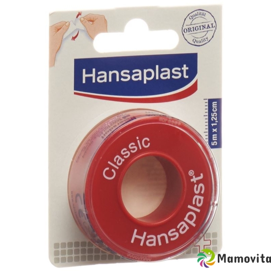 Hansaplast Classic adhesive plaster 5mx1.25cm buy online