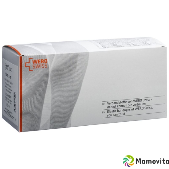 Wero Lux Elastische Fixierbinde 4mx12cm Weiss 20 Stück buy online