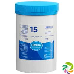 Omida Schüssler No15 Kal Jod Tabletten D 12 1000g