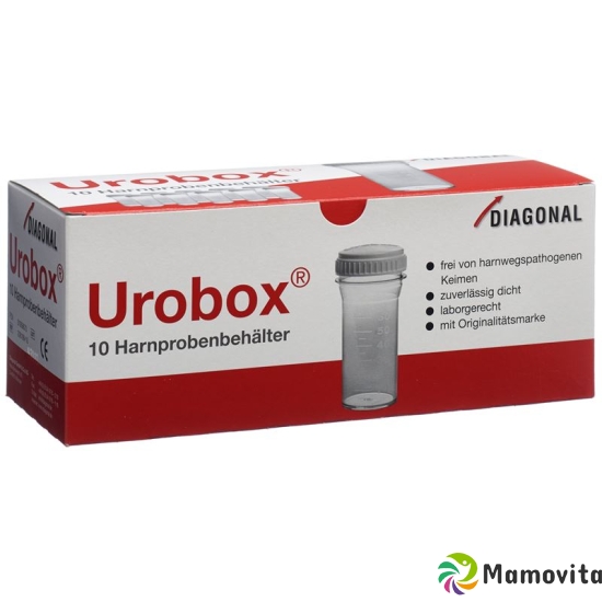 Urobox Harnprobenbehaelter 60ml Keimfrei 10 Stück buy online