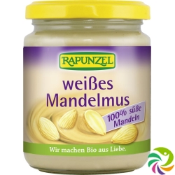 Rapunzel Mandelmus Weiss Bio Glas 250g