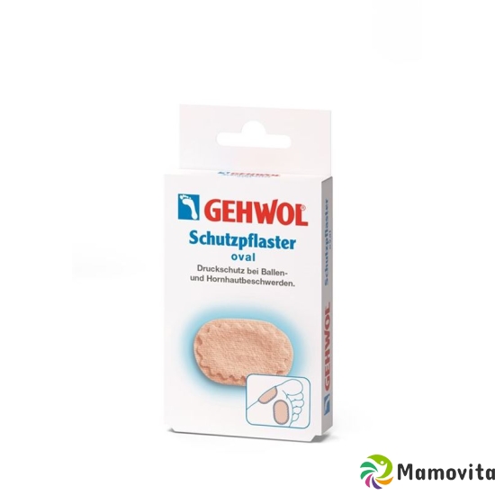 Gehwol Schutzpflaster Oval 4 Stück buy online