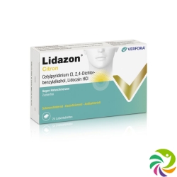 Lidazon Zitrone 24 Lutschtabletten