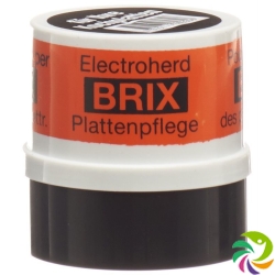 Brix Kochplattenpflege Schwarz Dose 40g