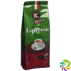 BC Bertschi-Café Bio Bravo Espresso Bohnen Beutel 500g