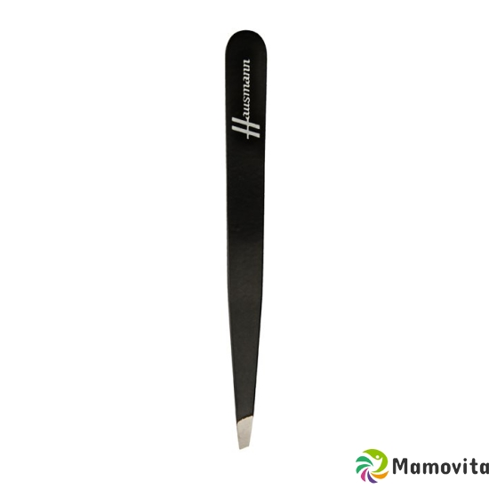 Hausmann tweezers slanted black buy online