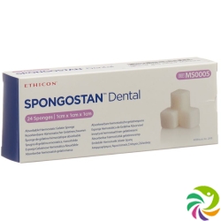 Spongostan Dental 1x1x1cm 24 Stück