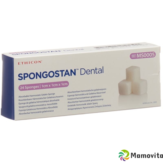 Spongostan Dental 1x1x1cm 24 Stück buy online