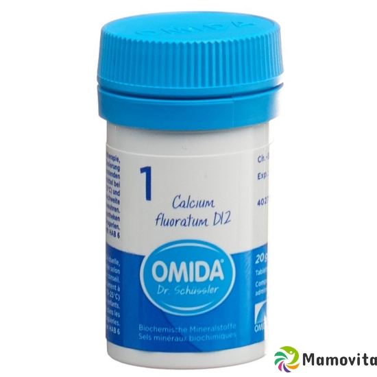 Omida Schüssler No1 Cal Fluor Tabletten D 12 20g buy online