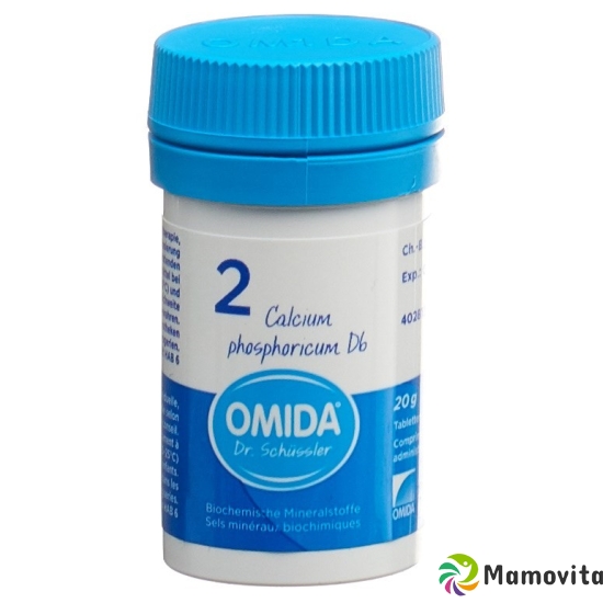 Omida Schüssler Nr. 2 Calcium Phosphoricum Tabletten D6 20g buy online