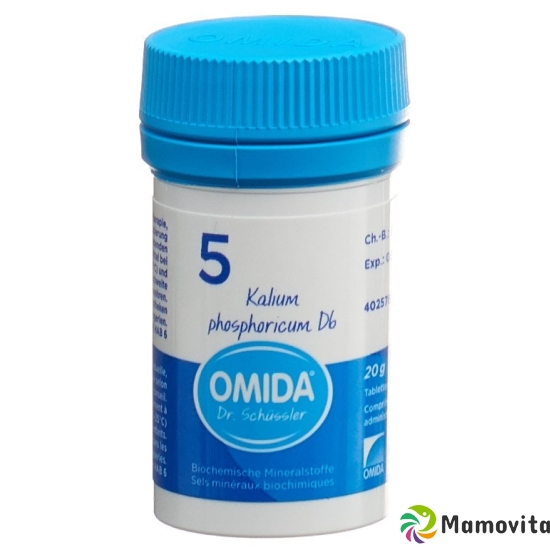 Omida Schüssler Nr. 5 Kalium Phosphoricum Tabletten D6 20g buy online