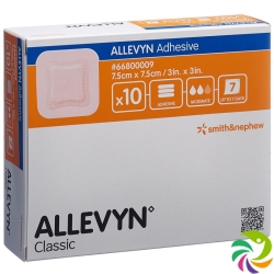 Allevyn Adhesive Wundkompressen 7.5x7.5cm 10 Stück