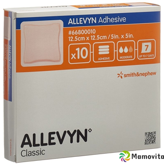 Allevyn Adhesive Wundkompressen 12.5x12.5cm 10 Stück buy online