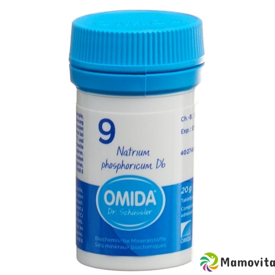 Omida Schüssler Nr. 9 Natrium Phosphoricum Tabletten D6 20g buy online