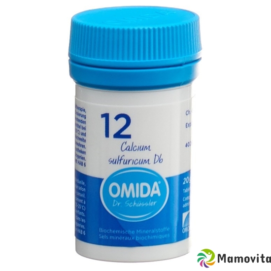 Omida Schüssler No12 Cal Sulf Tabletten D 6 20g buy online