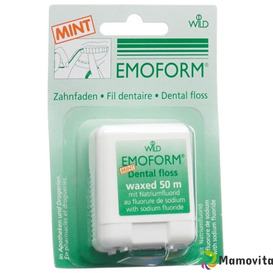 Emoform tooth thread Mint 50m buy online