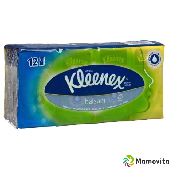 Kleenex Balsam Taschentücher Pocket 12x 9 Stück buy online