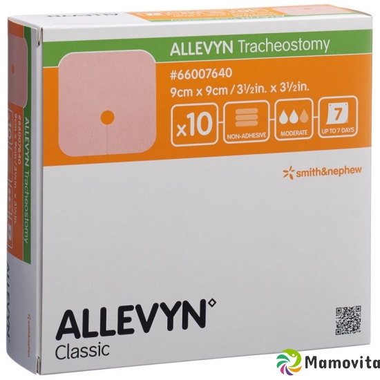 Allevyn Tracheostomy Wundkompressen 9cmx9cm 10 Beutel buy online