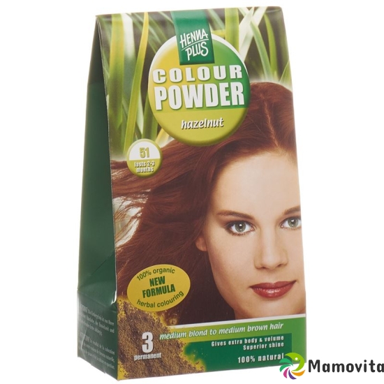 Henna Plus Color Powder 51 Haselnuss 100g buy online