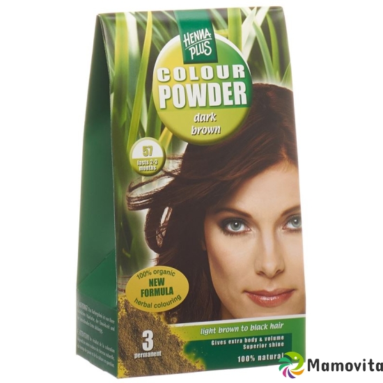 Henna Plus Color Powder 57 Braun 100g buy online