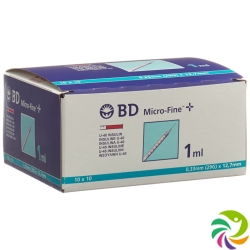 BD Microfine+ U40 Insulin Spritze 100x 1ml