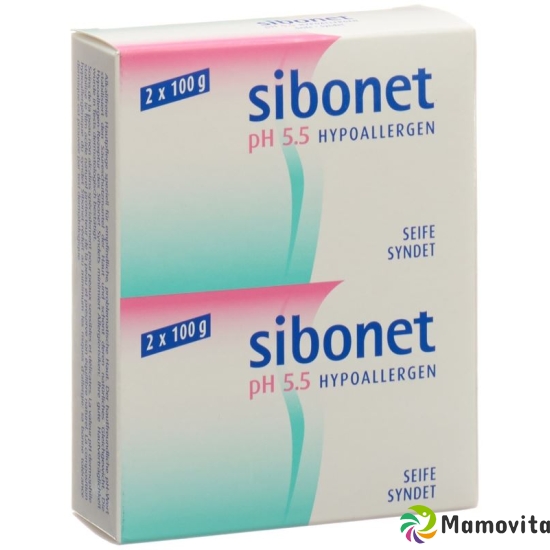 Sibonet Seife Ph 5.5 Hypoallergen 2x 100g buy online